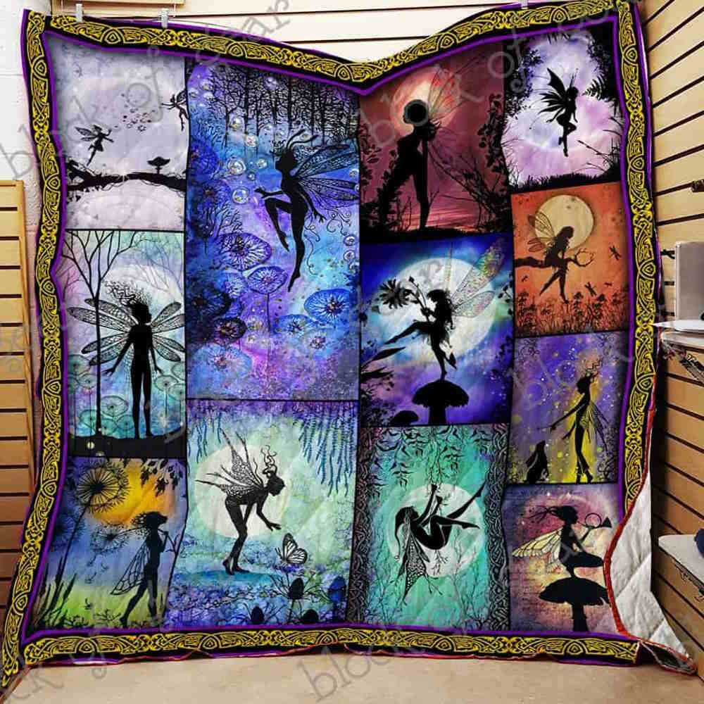 Night Fairy 3D Quilt Blanket