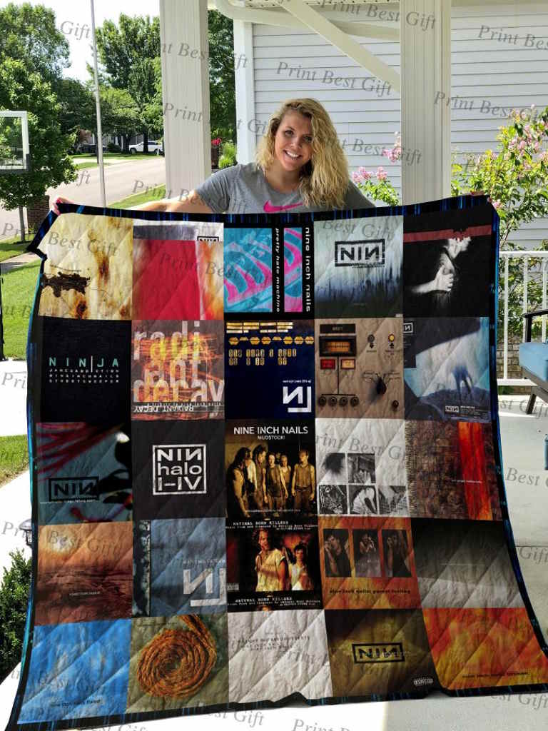 Nine Inch Nails Albums Cover Poster 3D Quilt Blanket