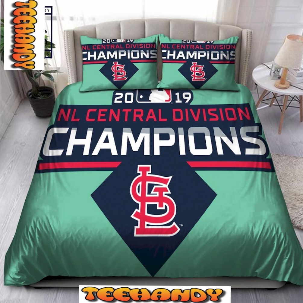 Nl Central Division Champions St Louis Cardinals Luxury Bedding Set