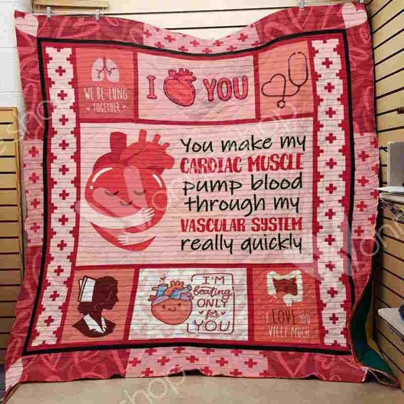 Nurse Husband 3D Quilt Blanket