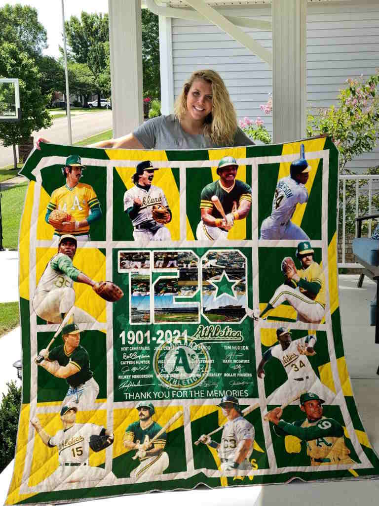 Oakland Athletics Quilt Blanket