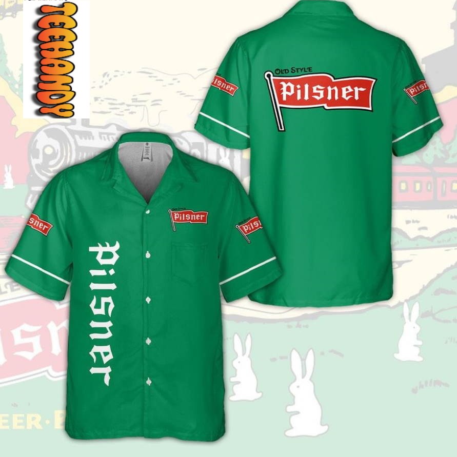 Old Style Pilsner Hawaiian Shirt