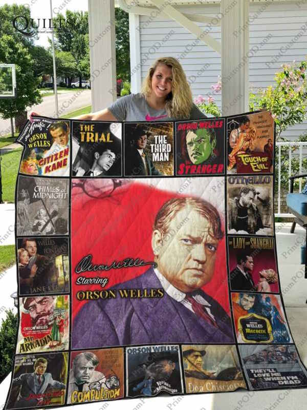 Orson Welles 3D Quilt Blanket