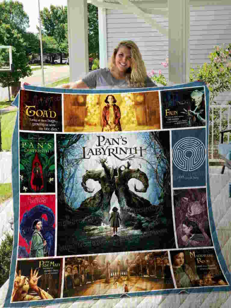 Pan’S Labyrinth 3D Quilt Blanket