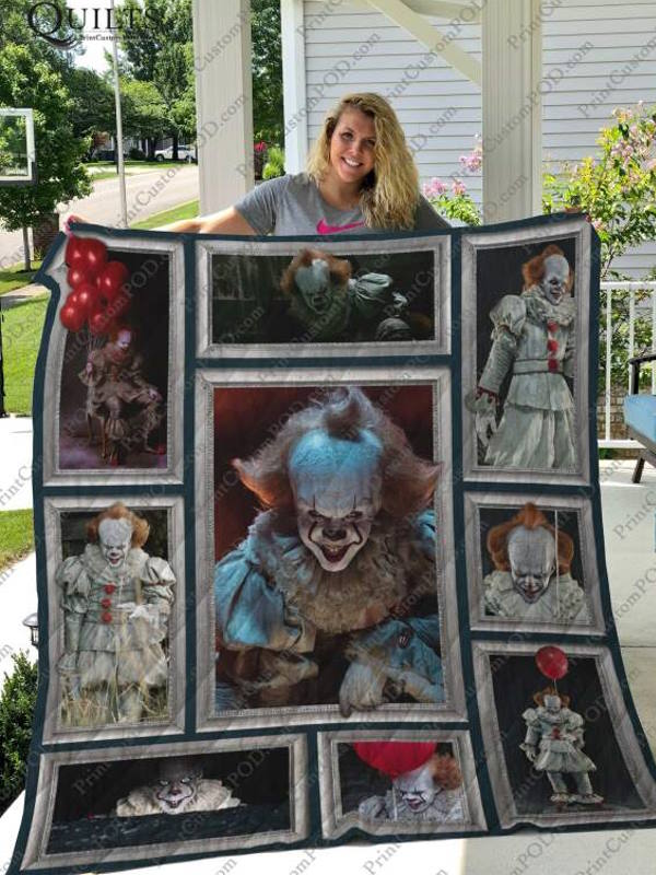 Pennywise 3D Quilt Blanket