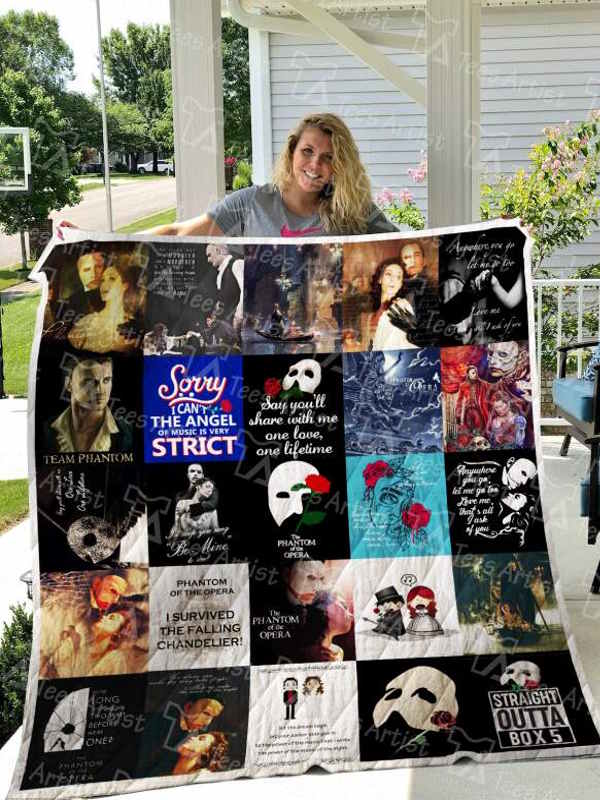 Phantom Of The Opera 3D Quilt Blanket