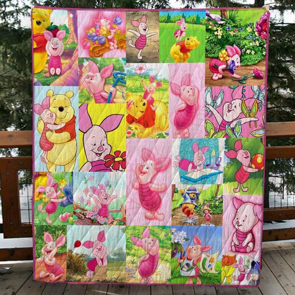 Piglet Quilt Blanket