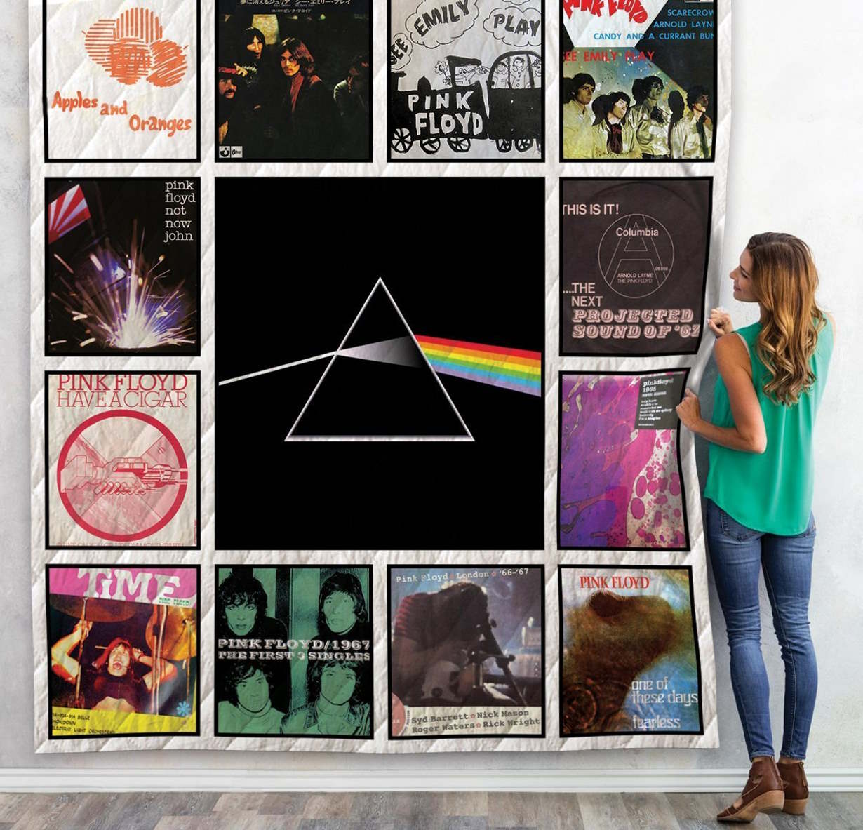 Pink Floyd Eps Quilt Blanket