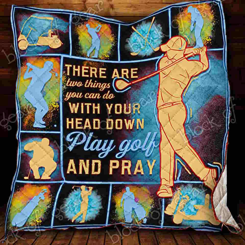 Proud Golfer 3D Quilt Blanket