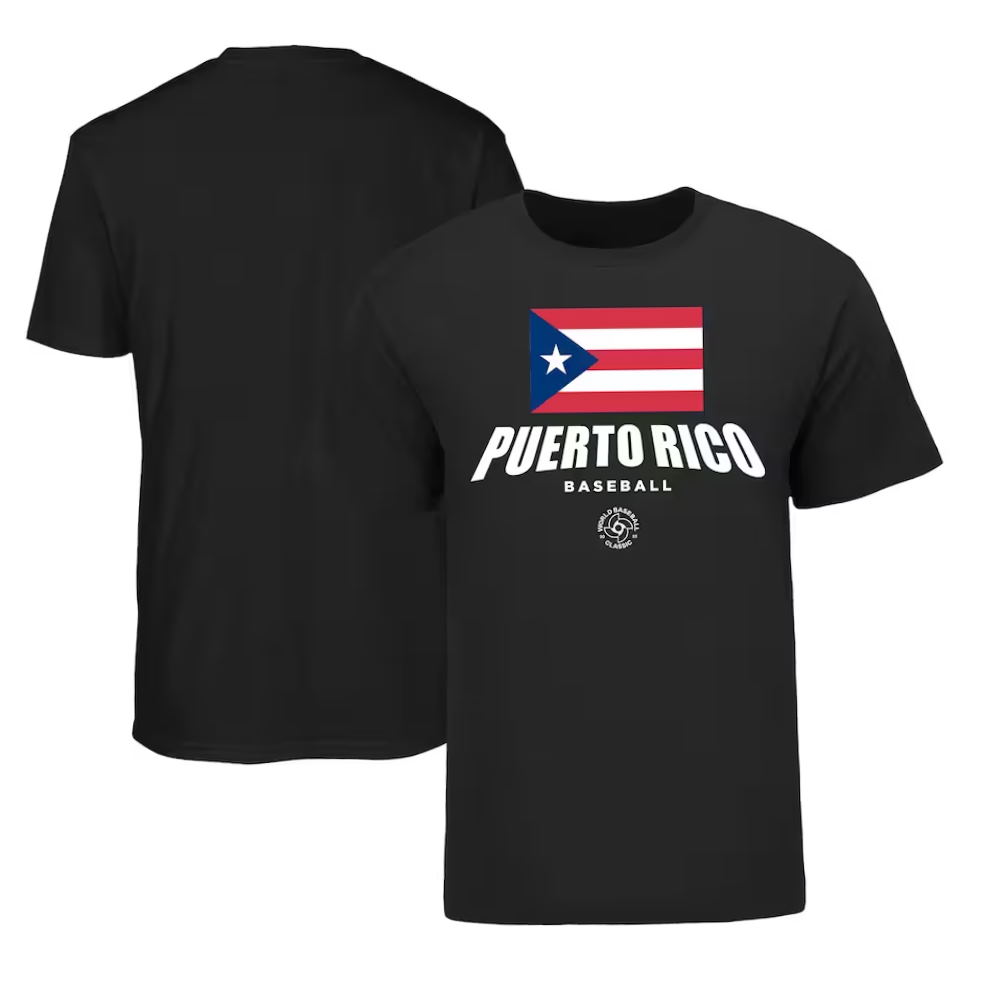 Puerto Rico Baseball 2023 World Baseball Classic Federation T-Shirt