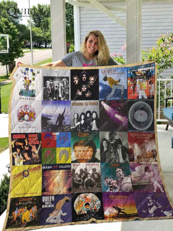 Queen 3D Quilt Blanket