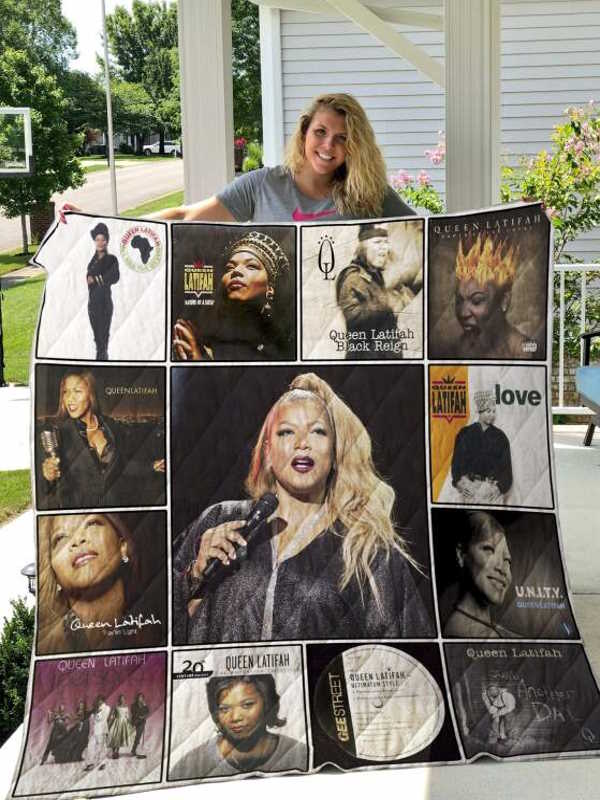 Queen Latifah 3D Quilt Blanket