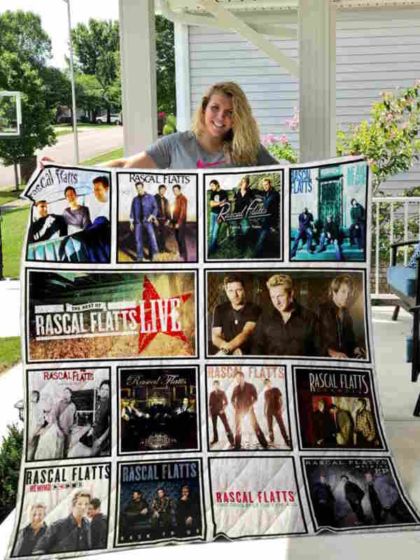 Rascal Flatts 3D Quilt Blanket