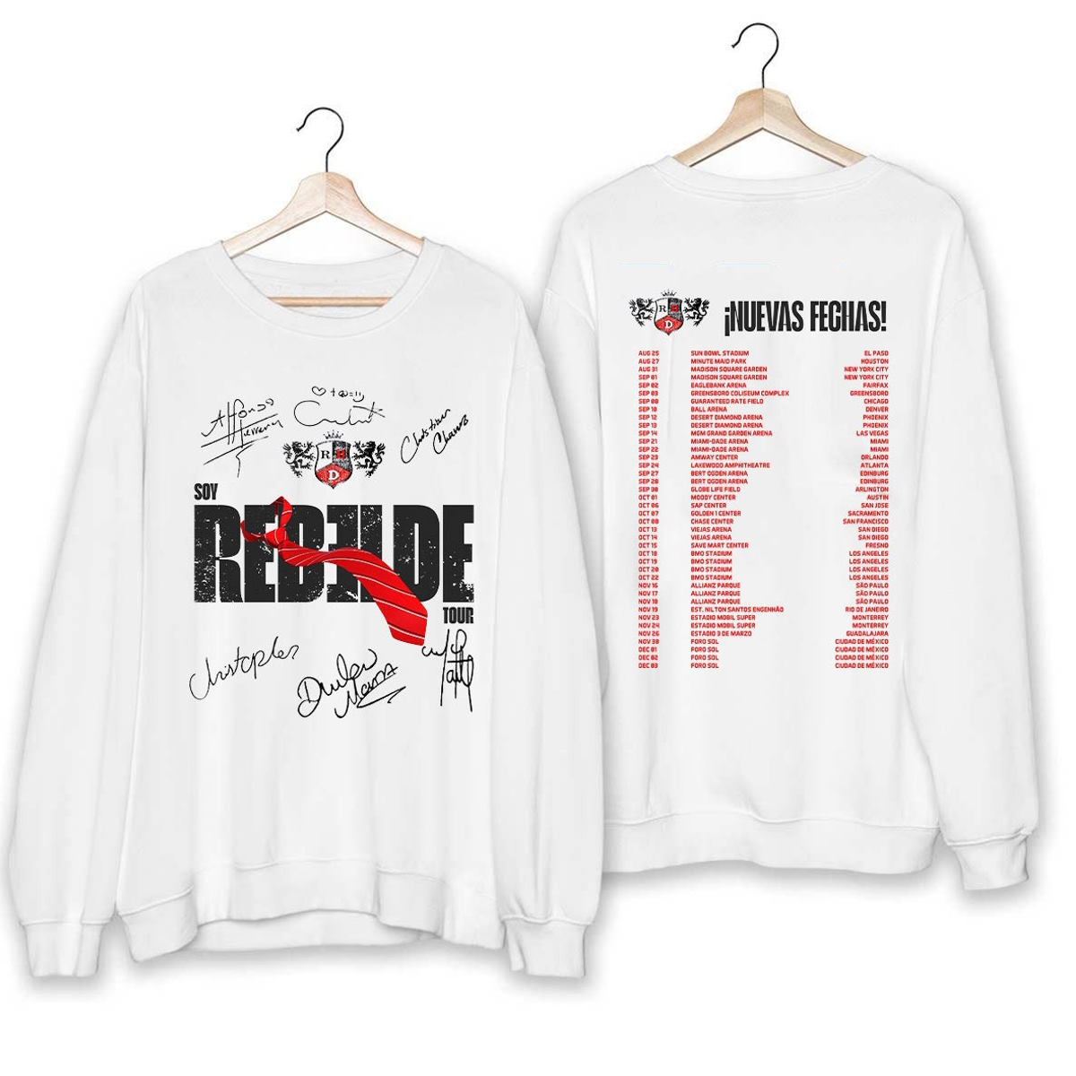 Rbd Tour Shirt, RBD Shirt Soy Rebelde Fan Shirt, RBD Tour 2023 Shirt
