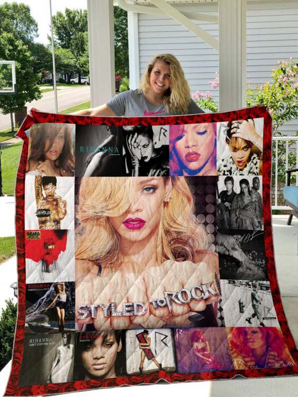 Rihanna Style 3D Quilt Blanket