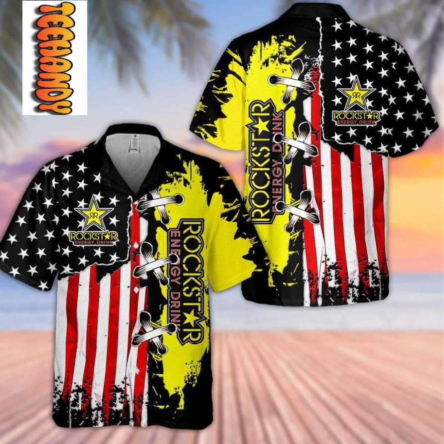 Rock Star Flag Hawaiian Shirt