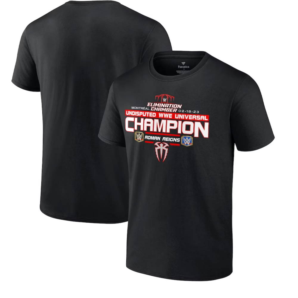 Roman Reigns Elimination Chamber 2023 Undisputed WWE Universal Champion T-Shirt