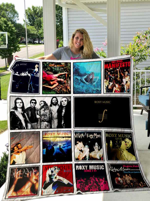 Roxy Music 3D Quilt Blanket