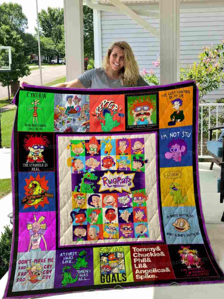 Rugrats 3D Quilt Blanket