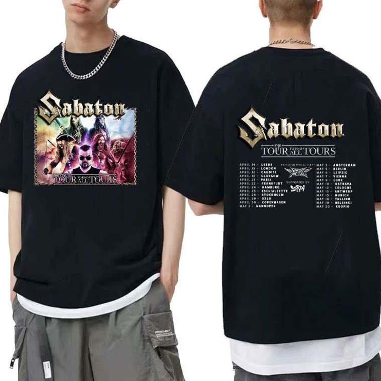 Sabaton Band Tour 2023 Shirt, European Leg of The Tour To End All Tours 2023 Shirt