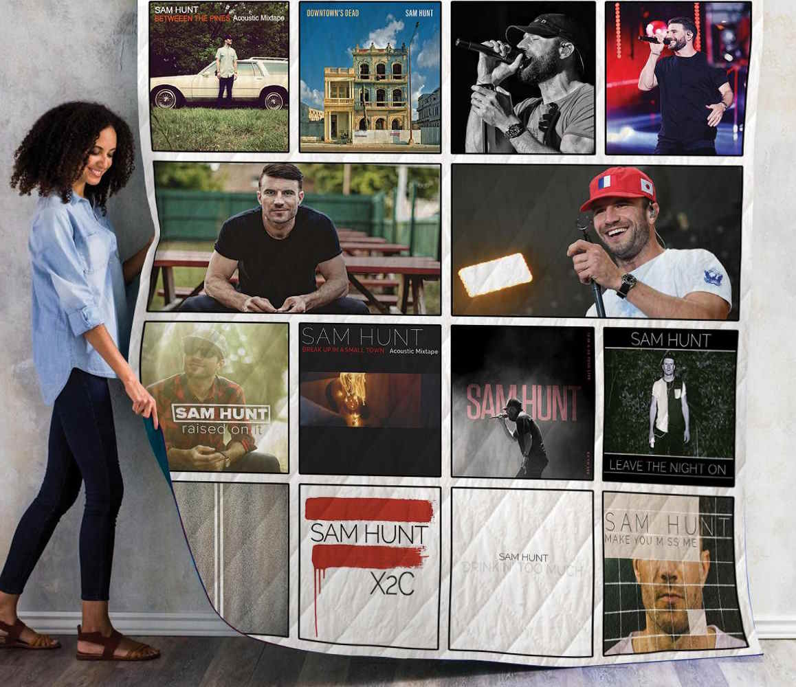 Sam Hunt Albums 3D Quilt Blanket