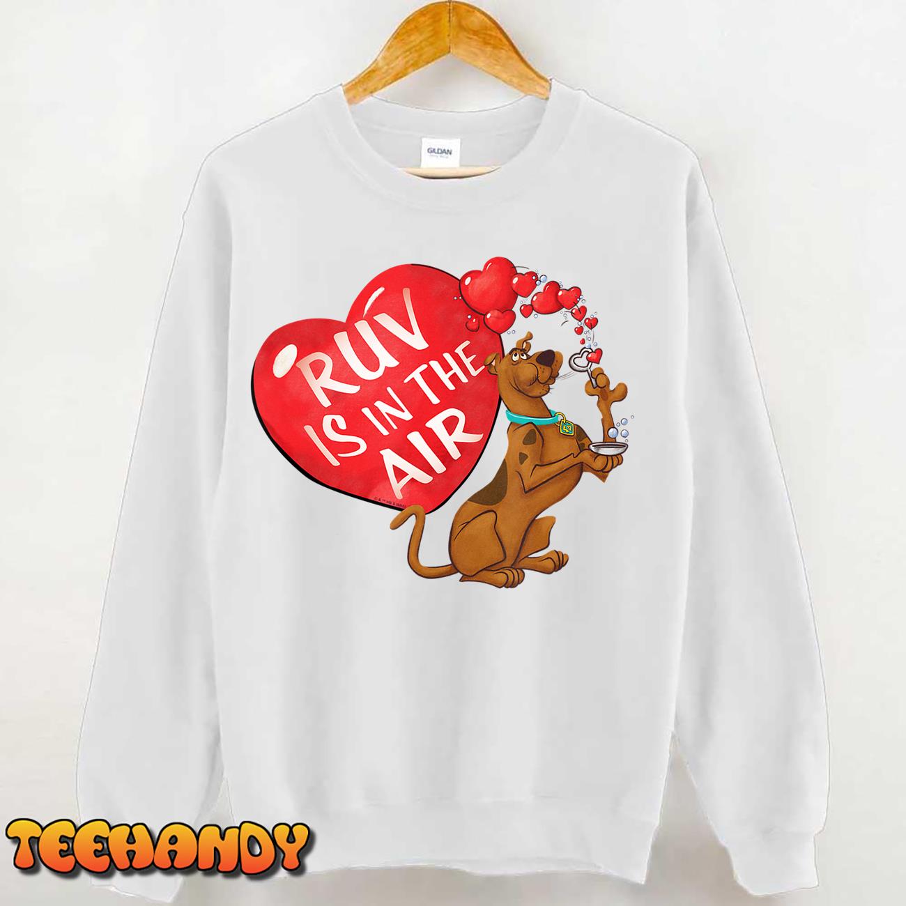 Scooby-Doo Valentine’s Day Ruv Is In The Air T-Shirt