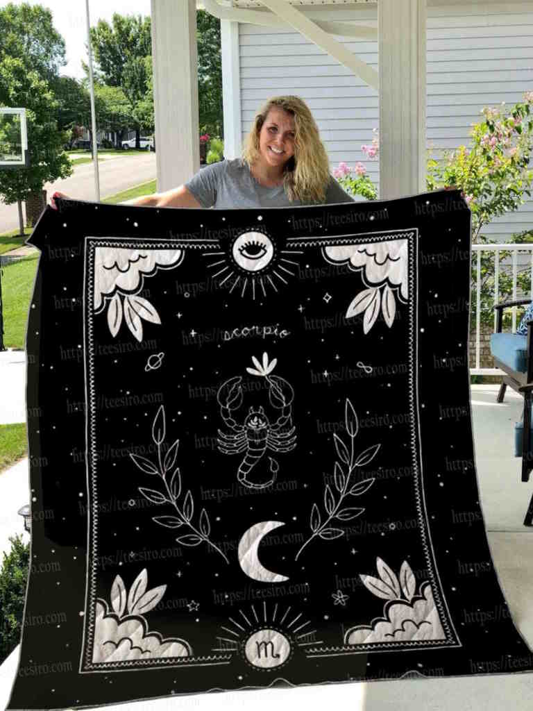 Scorpio 3D Quilt Blanket