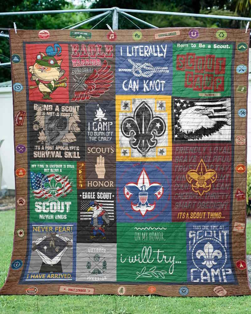 Scout Honor Quilt Blanket