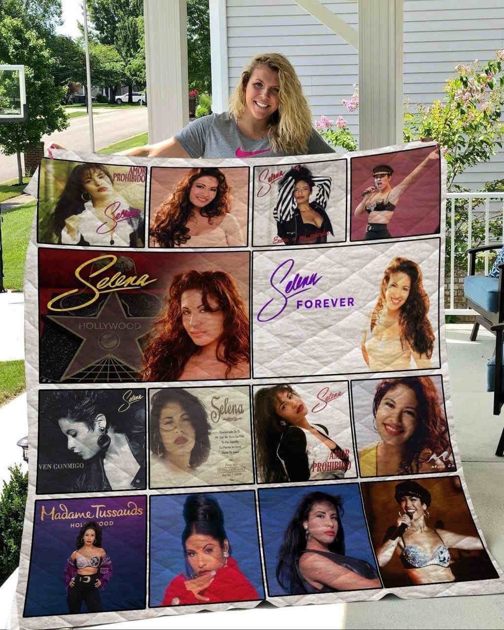 Selena Forever 3D Quilt Blanket