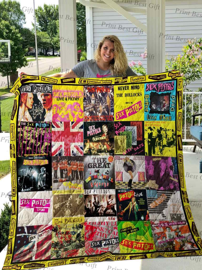 Sex Pistols Albums 3d Quilt Blanket 