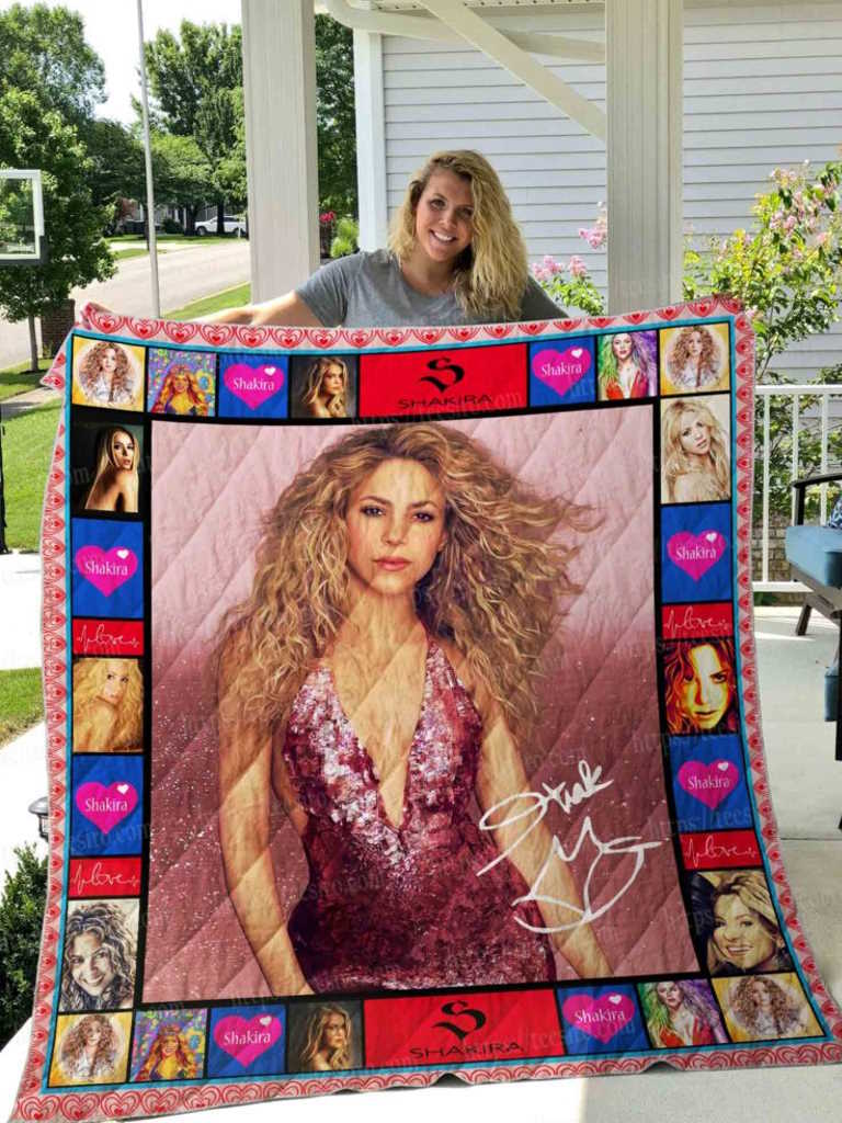 Shakira 3D Quilt Blanket