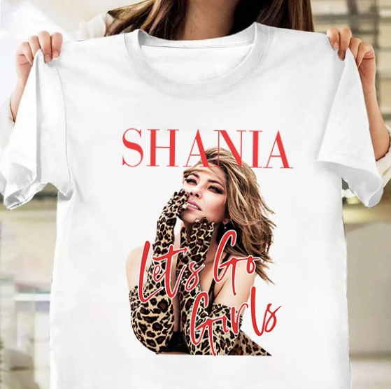 Shania Let’s Go Girls T-Shirt, Shania Twain Vintage Shirt