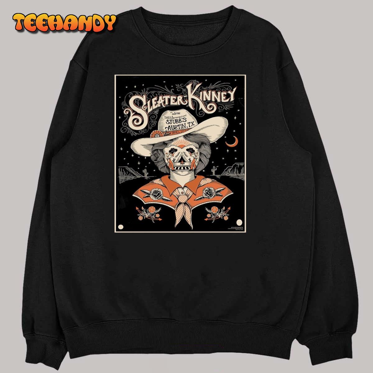 Sleater Kinney Vintage Design T-Shirt