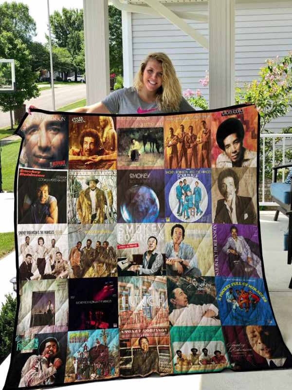 Smokey Robinson 3D Quilt Blanket