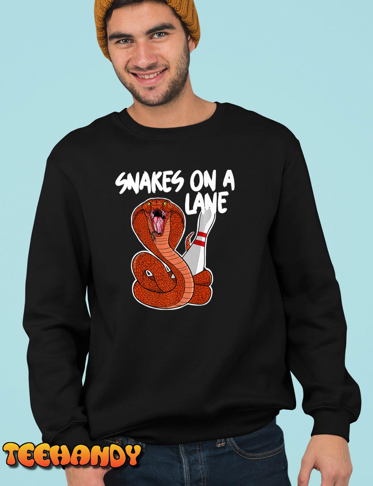 Snakes on a Lane Bowling Team Snakes on a Lane Premium T-Shirt