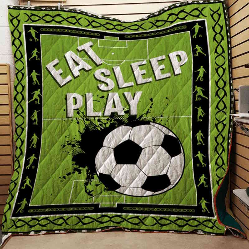 Soccer Quilt Blanket