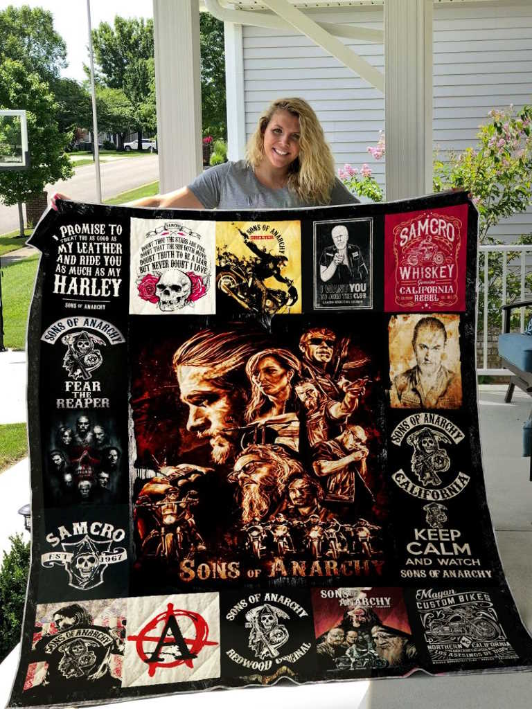 Sons Of Anarchy Quilt Blanket