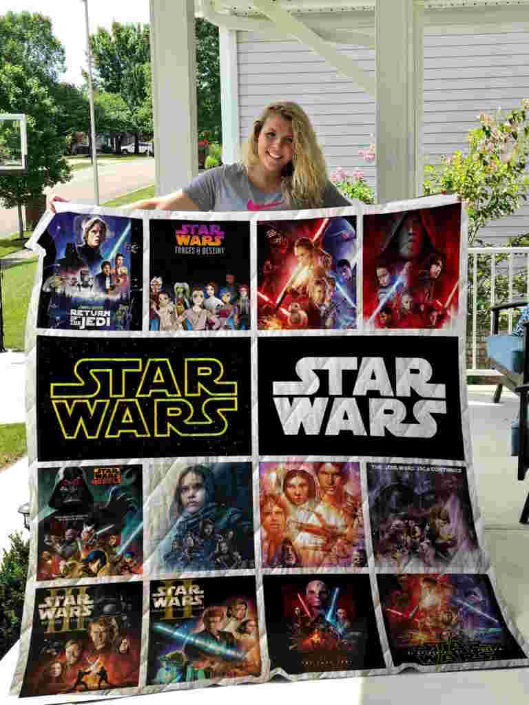 Star Wars Poster 3D Quilt Blanket