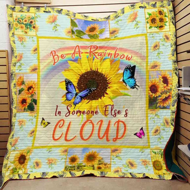 Sunflower Cloud 3D Quilt Blanket