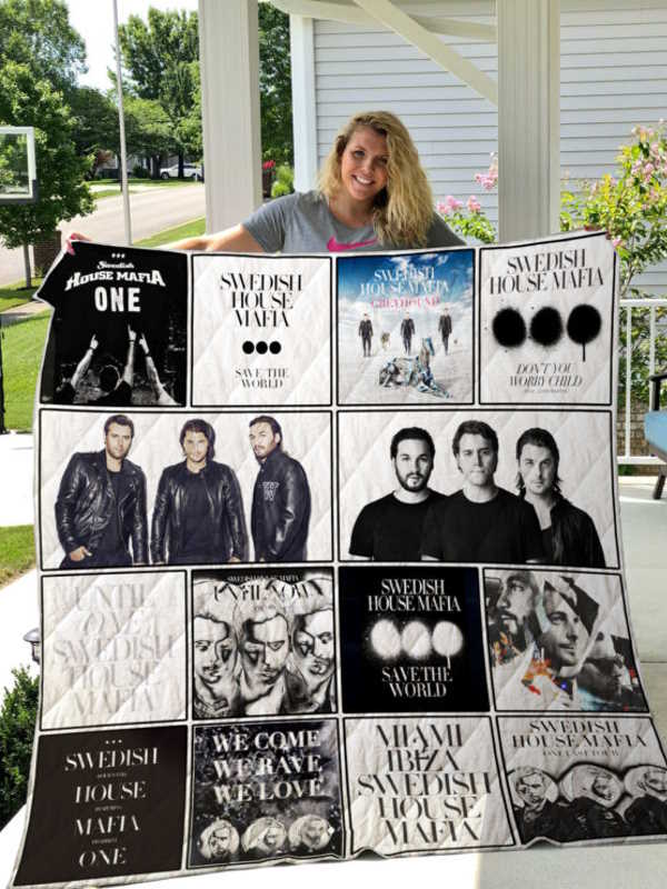 Swedish House Mafia 3D Quilt Blanket