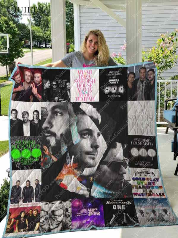 Swedish House Mafia Albums 3D Quilt Blanket