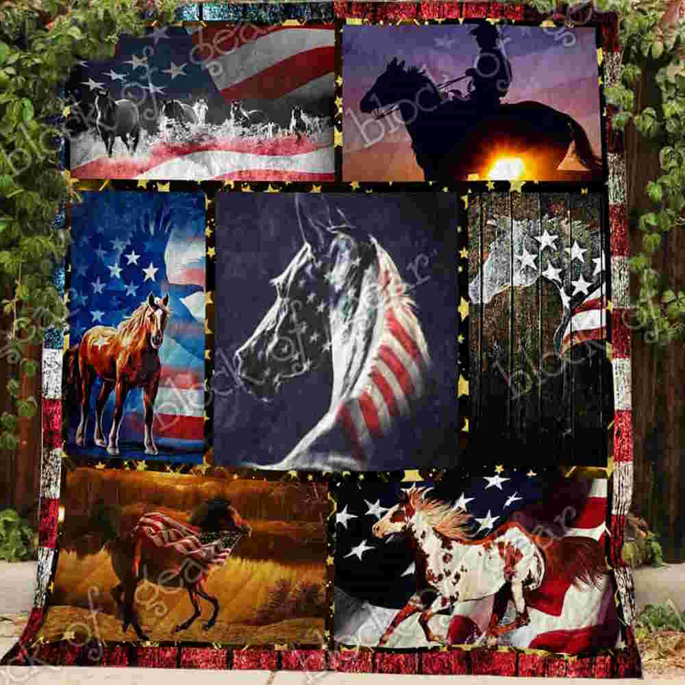 Sweet Land Of Liberty 3D Quilt Blanket