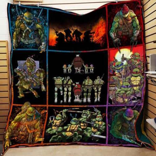 Teenage Mutant Ninja Turtles Quilt Blanket