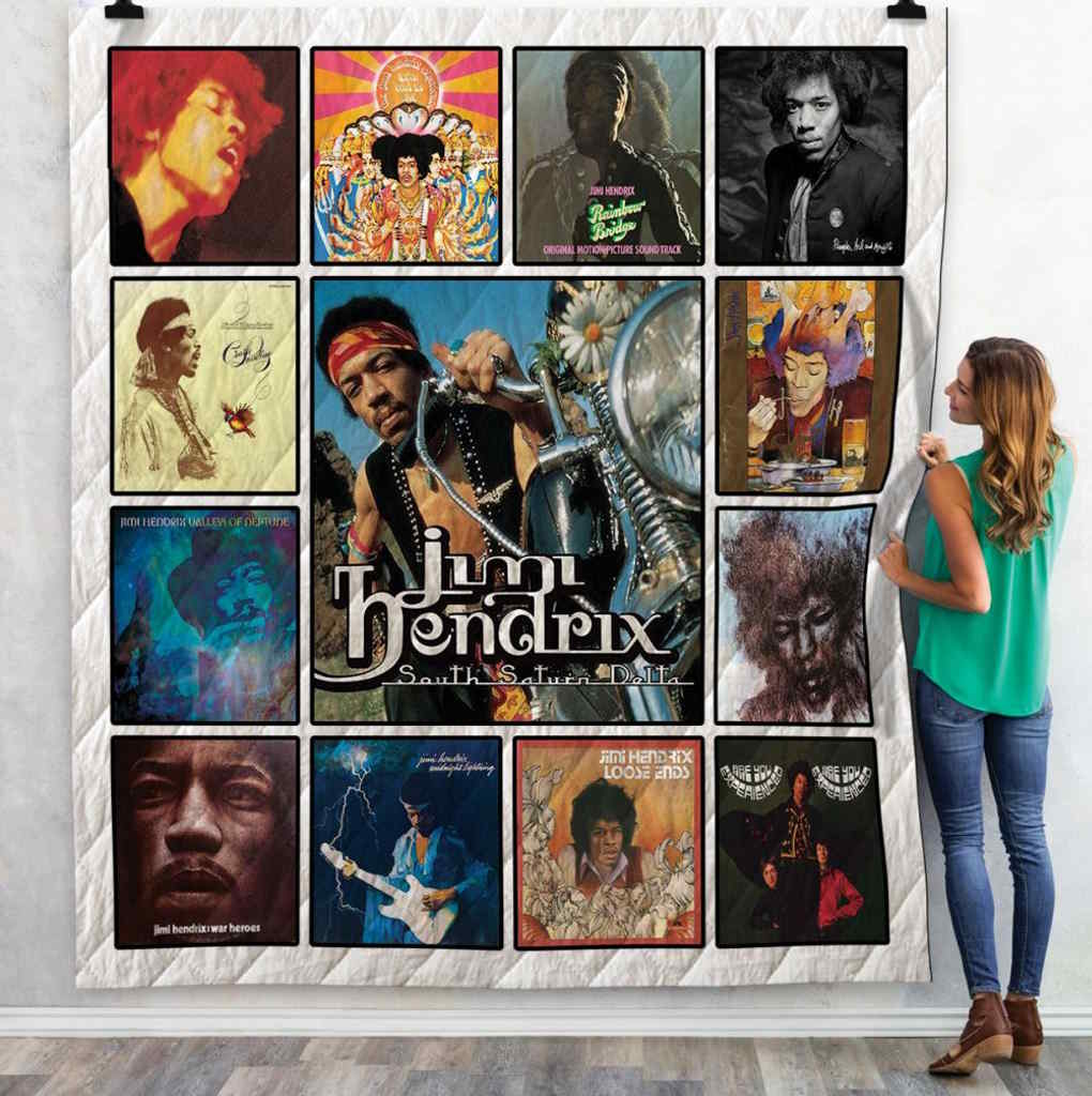 The Best Hendrix Albums All Of Time 3D Quilt Blanket