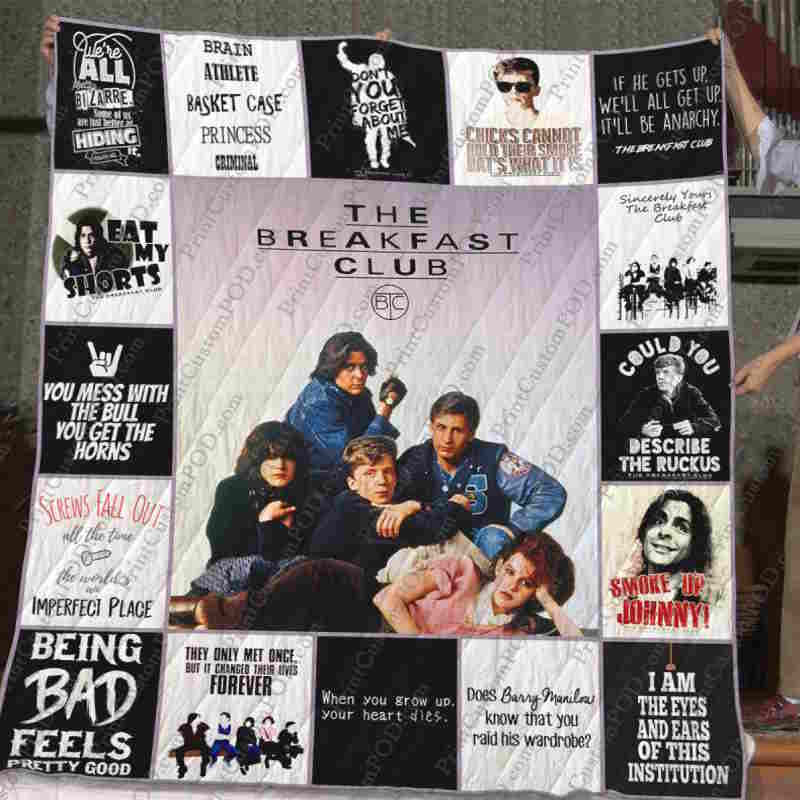 The Breakfast Club 3D Quilt Blanket