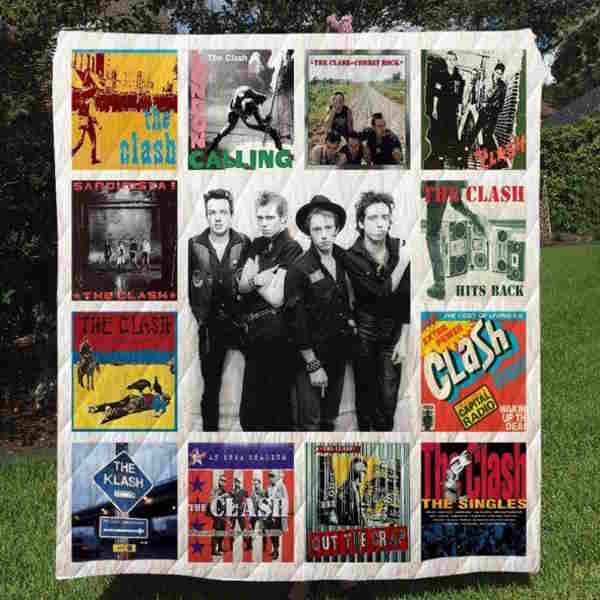 The Clash 3D Quilt Blanket