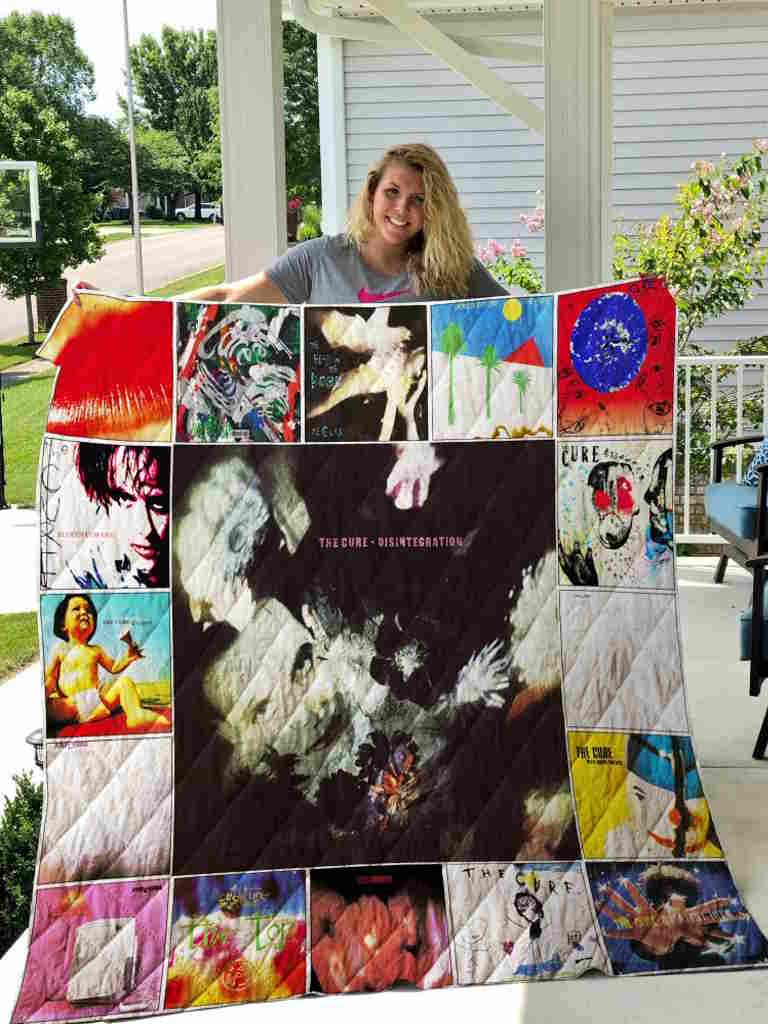 The Cure 3D Quilt Blanket