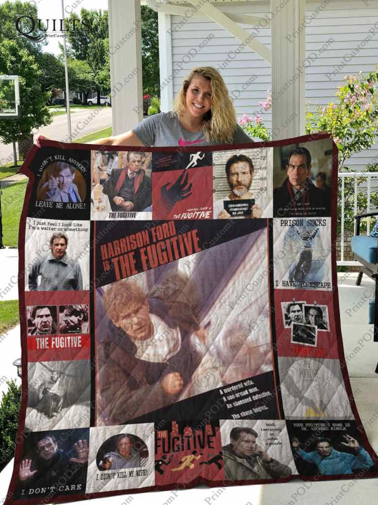 The Fugitive 3D Quilt Blanket