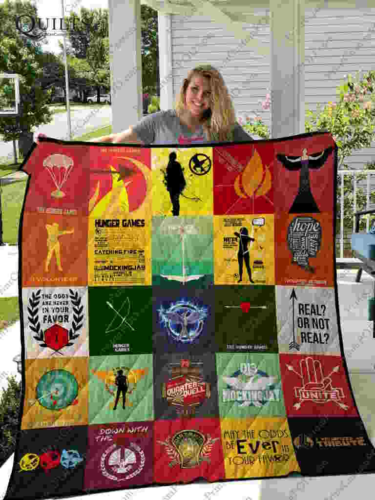 The Hunger Games 3D Quilt Blanket