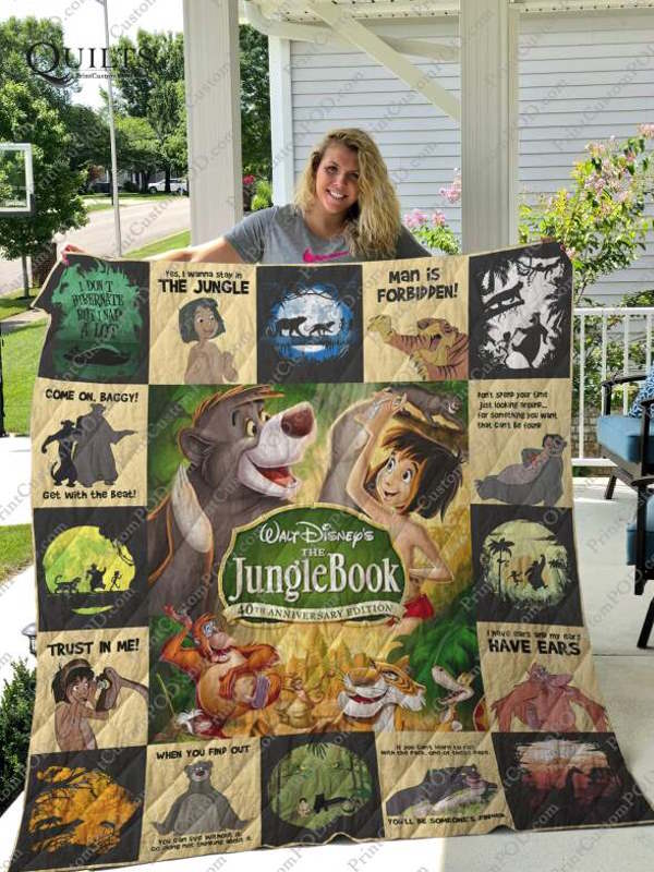 The Jungle Book 3D Quilt Blanket